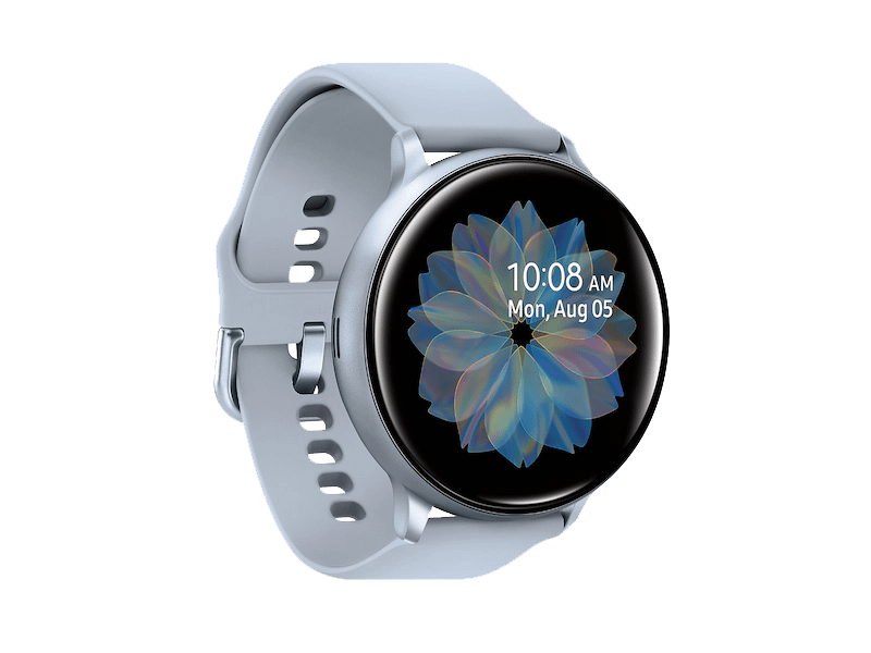 silver samsung watch